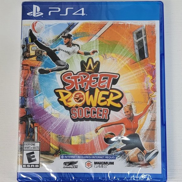 Street Power Soccer Playstation 4 PS4 Maximum Games New Sealed Hard Copy - Picture 1 of 3